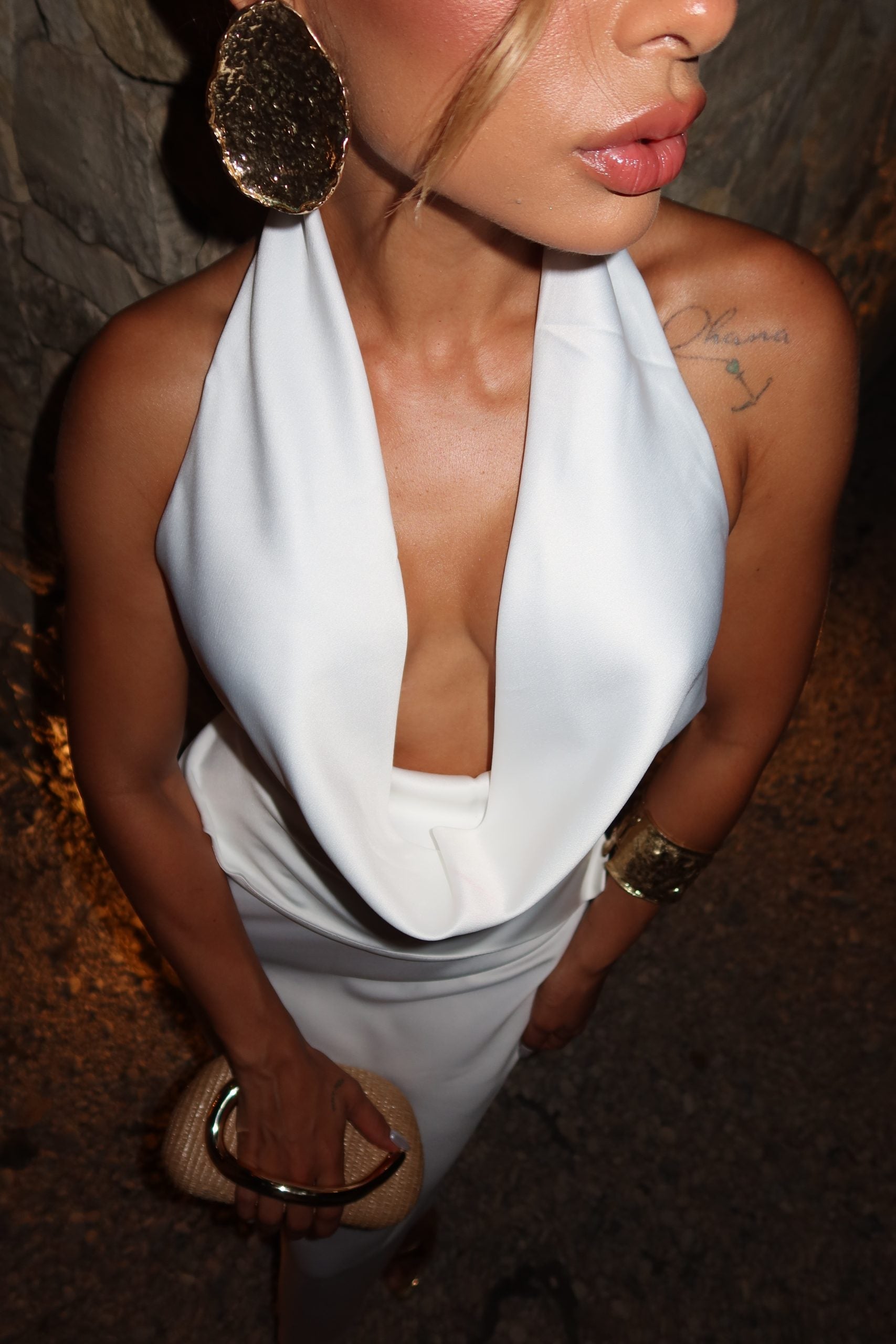 Conjunto Lume Acetinado Off White