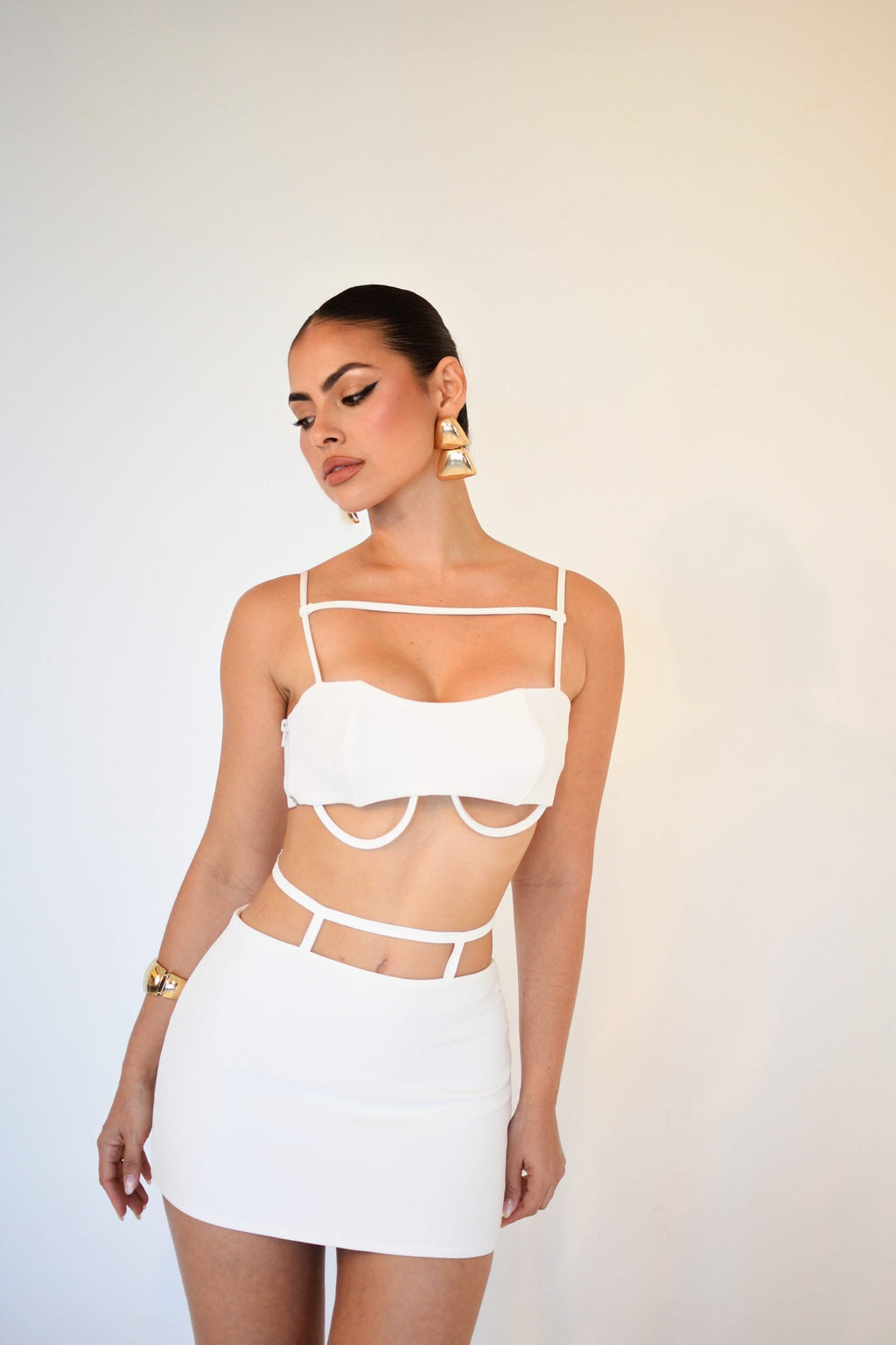 Conjunto Ingrid Off White