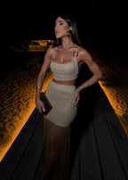 Vestido Marion Dourado