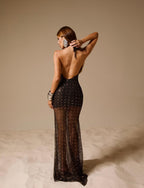 Vestido Helena Longo Preto