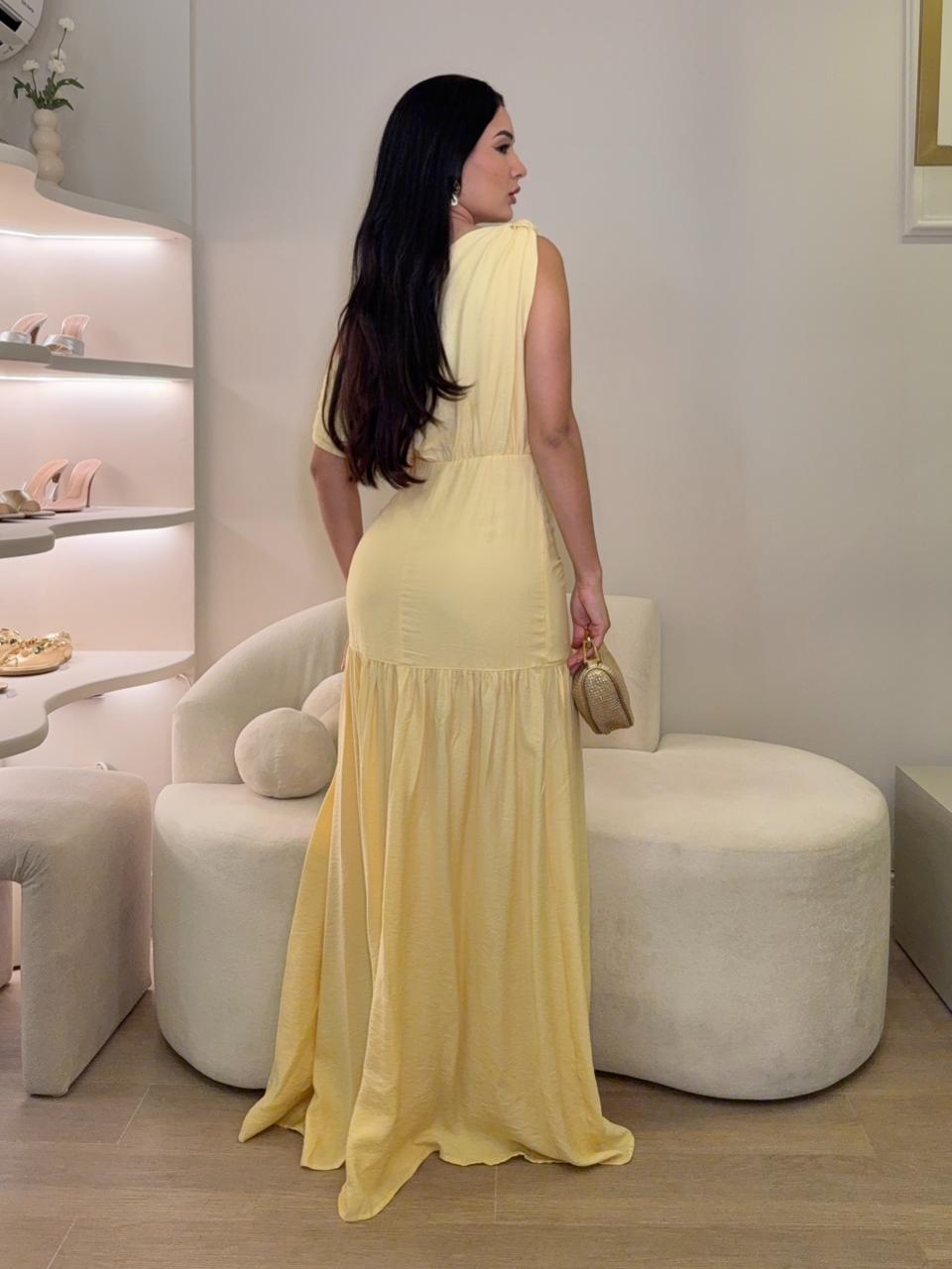 Vestido Verina Amarelo
