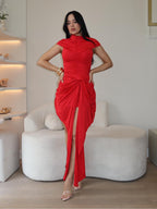 Vestido Paula Vermelho