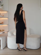 Vestido Serine Midi Preto