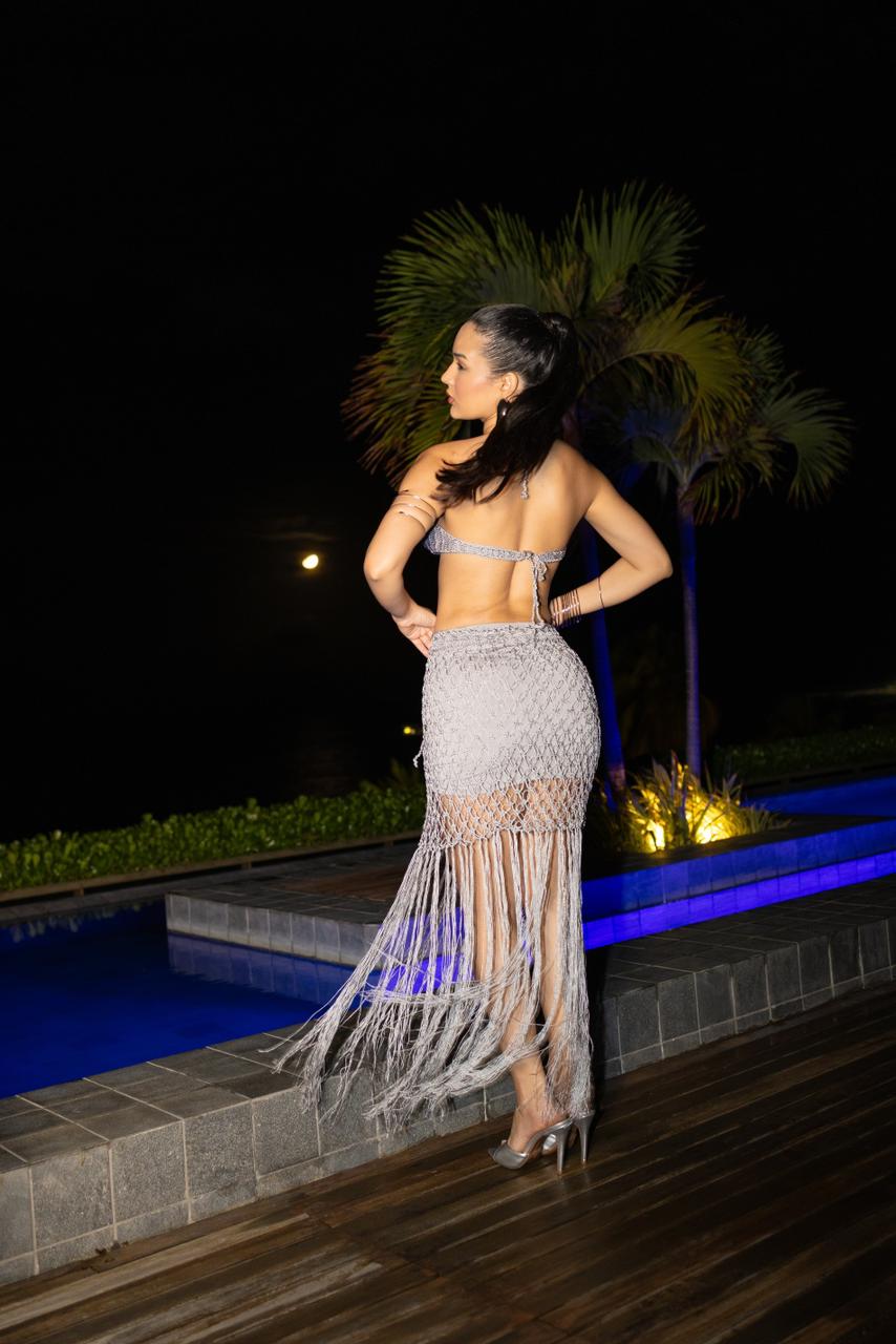 Conjunto Ibiza Prateado