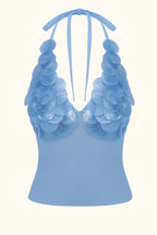 Top Serena ~ Madrepérola com Miçangas